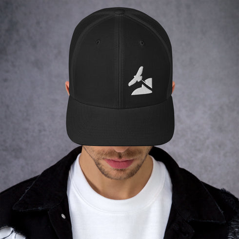 FLY! Cloud Bird Flare Trucker Cap