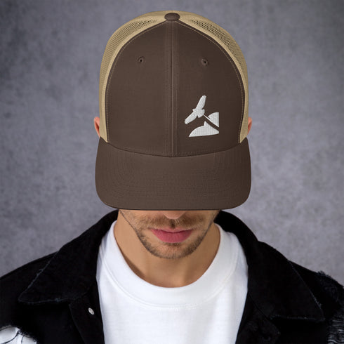 FLY! Cloud Bird Flare Trucker Cap
