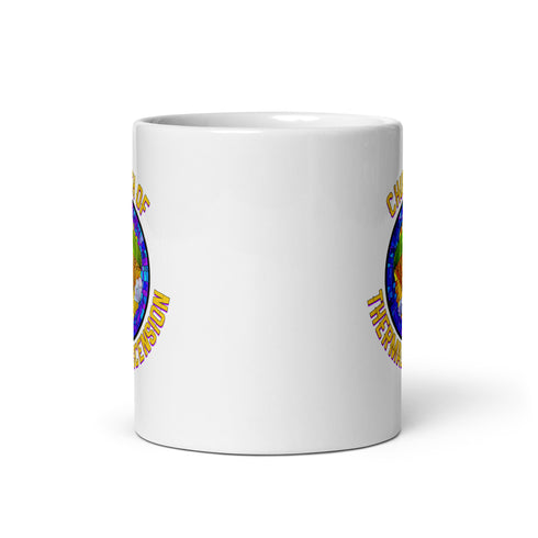 CTA White glossy mug