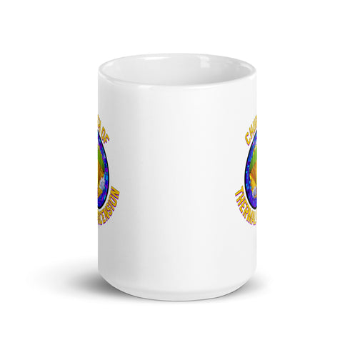 CTA White glossy mug