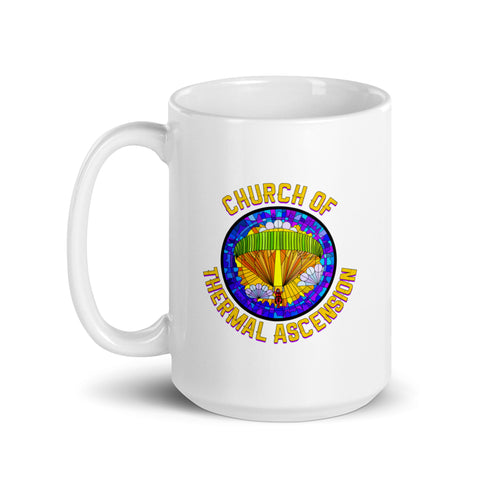 CTA White glossy mug