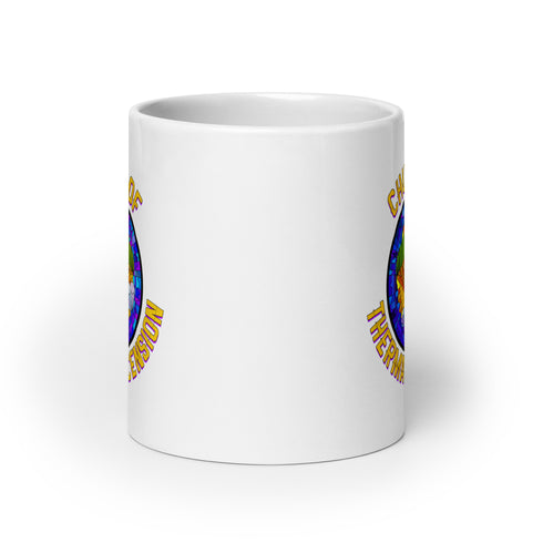 CTA White glossy mug