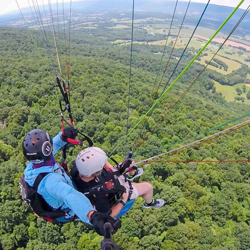TANDEM PARAGLIDING FLIGHT